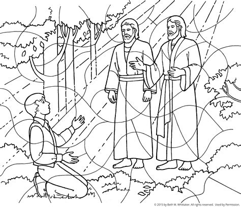 vision coloring page coloring home
