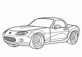 Mazda Mx5 Kleurplaat Samochodzik Kolorowanka Kolorowanki Sportowa Rx Samochody Vehicule Mclaren Druku Auta Voitures Simpel Arouisse Kleurplaten Sportowe Drukowania Wydruku sketch template