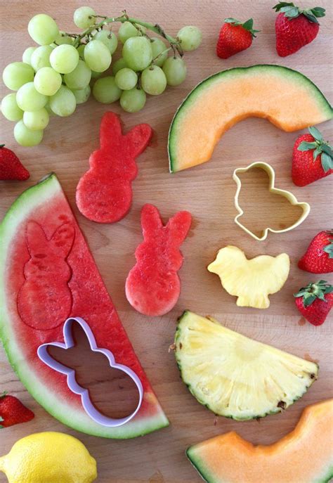 easy lemon dip recipe  easter themed fruit fun party food idea
