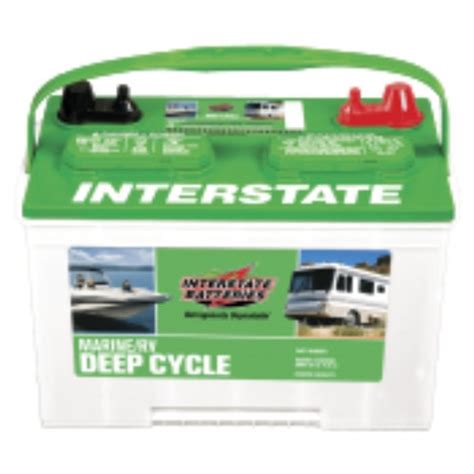 interstate  volt deep cycle battery  harbour chandler