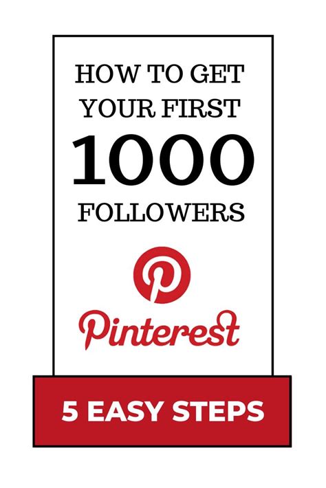 how to get pinterest followers fast get 1000 followers in 7 days