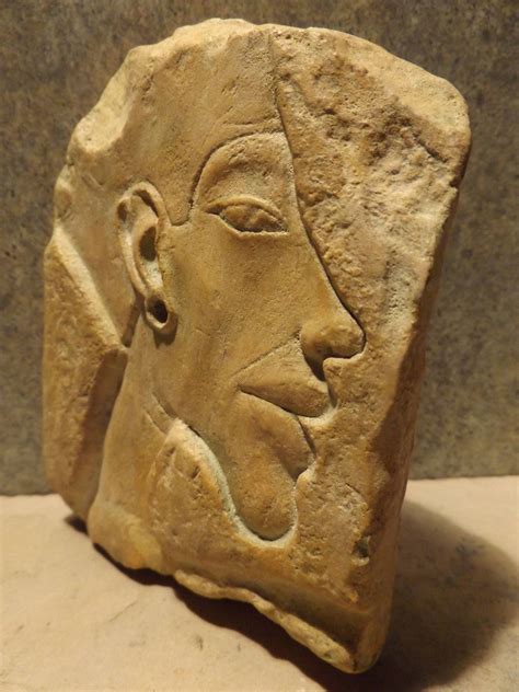 Egyptian Art Sculpture Akhenaten Relief Carving