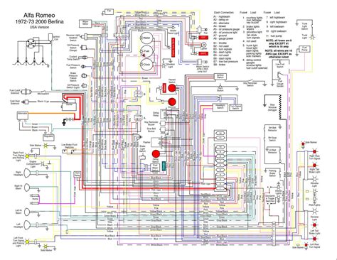 wiring diagram  alfa romeo montreal wiring diagram
