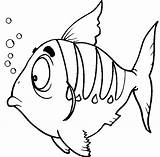Funny Fish Coloring Picphotos Pages Worksheets Drawing sketch template