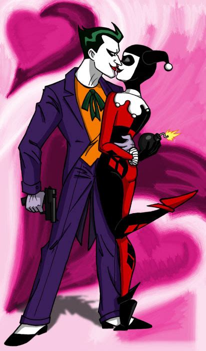 Joker Harley Valentine The Joker And Harley Quinn Fan Art 14102519