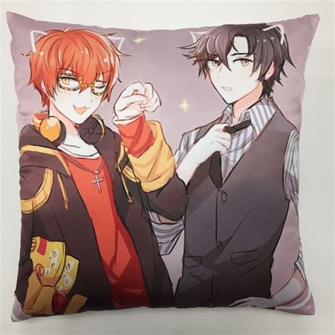 Suef Anime Manga Mystic Messenger Game Anime Two Sided Pillow Cushion