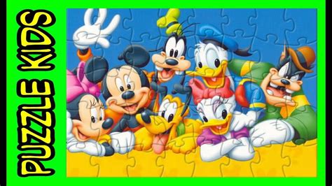 Disney Puzzle Mickey Minnie Donald And Daisy Duck Goofy