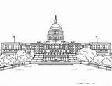 Capitol Coloring Building States United Pages State Drawing Empire Washington Sheet Printable Template Supercoloring Usa Kids Landmarks Sketch Georgia California sketch template