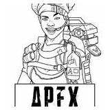 Apex Legends Coloring Pages Bloodhound Xcolorings sketch template