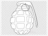 Grenade Pngkey sketch template