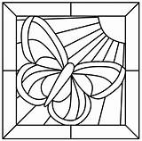Cross Glass Stained Coloring Sheet Pages Clip Clipart sketch template