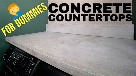 Easy Diy Concrete Countertop – Countertops Ideas