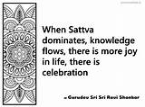 Sattva Ravi Shankar Gurudev Flows sketch template