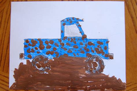 story time  blue truck  craft