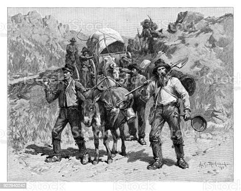 Gold Prospectors Stock Illustration Download Image Now Istock