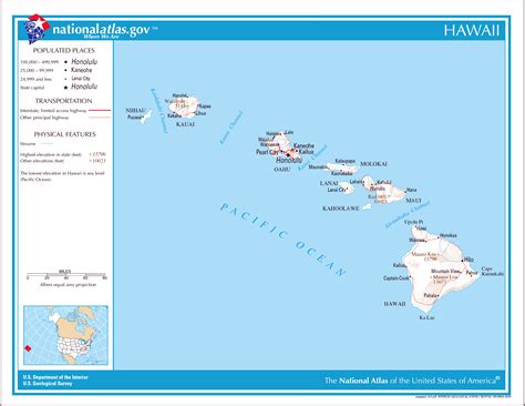 large detailed map  hawaii state hawaii state large detailed map