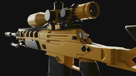 bo ballista sniper high poly  model cgtrader