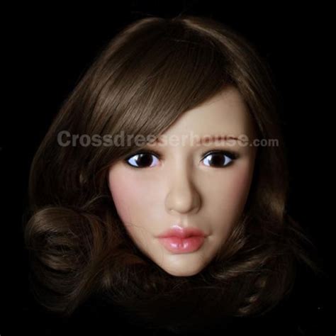 crossdresser female mask  silicone affordable silicone mask  flexibility inexpensive cd