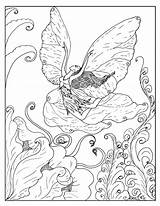 Coloring Fantasy Pages Fairy Printable Kids Advanced Colouring Adult Sketch Fairies Detailed Bestcoloringpagesforkids Getdrawings sketch template