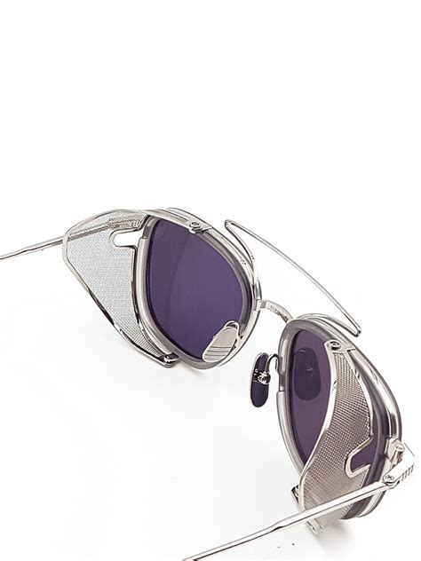 Thom Browne Side Mesh Shield Sunglasses Sunglasses