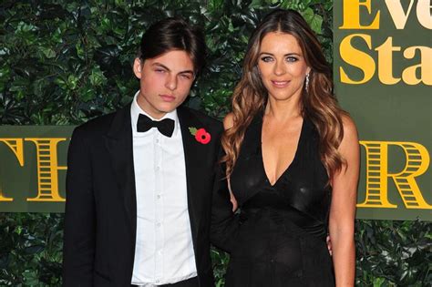 elizabeth hurley s son damian is in love with kaia gerber