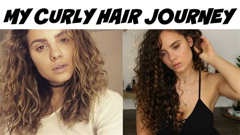 my curly hair journey with pictures youtube