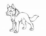 Wolf Pup Coloring Pages Cub Lineart Drawing Puppy Deviantart Anime Cute Baby Printable Drawings Dog Colouring Clipart Kids Sheets Template sketch template