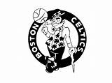 Celtics Boston sketch template
