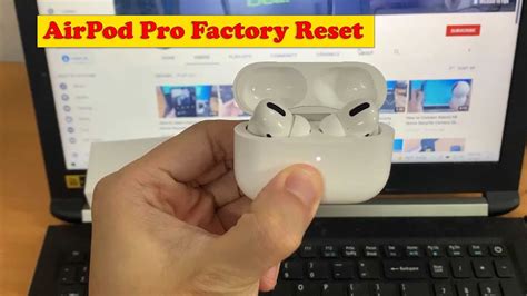airpod pro factory reset  youtube