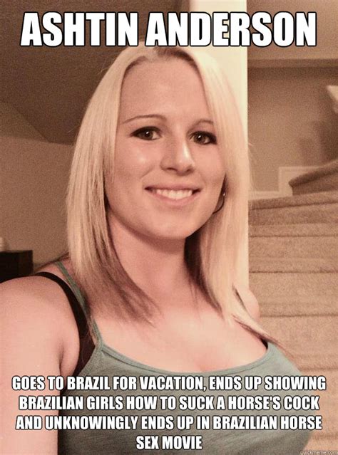 ashtin anderson goes to brazil for vacation ends up