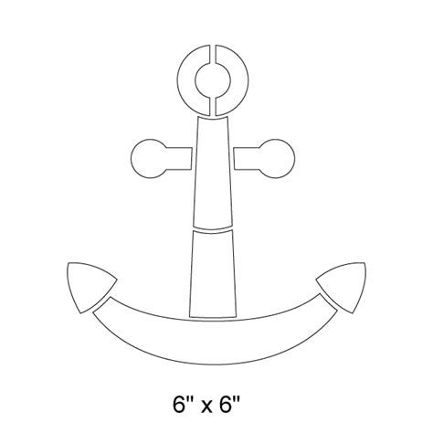 anchor stencil