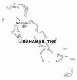 Bahamas Pintar Landkarte Landkarten Ausmalen Recortar Geografie Pegar Disegno Nazioni Laminas Colorea Reproduced sketch template