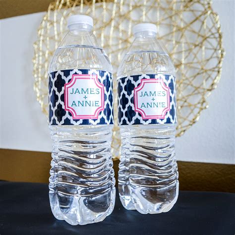 water bottle sticker labels