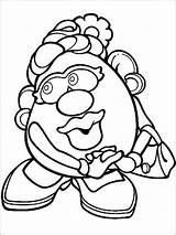 Potato Head Coloring Mr Pages Printable Kids Color Fun Mrs Colouring Ausmalbilder Poppy Potatoes Template Printables Drawings Cartoon Worksheets Cartoons sketch template