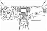 Car Sketch Vector Dashboard Drawing Central Coloring Ai Cars Template Illustration Paintingvalley Format Templates 39kb Drawings Cdr Pages  sketch template