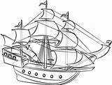 Brod Kako Pirate Nacrtati Barco Slike Crtanje Broda Navio Pirata Piratenschiff Want Iates sketch template