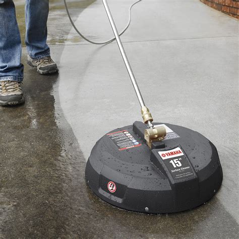 yamaha   surface cleaner pressure washer attachment  rotating