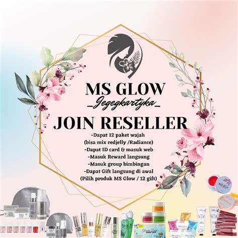 jual ms glow join reseller shopee indonesia