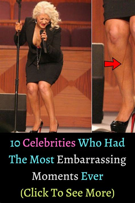10 Celebrities Who Had The Most Embarrassing Moments Ever