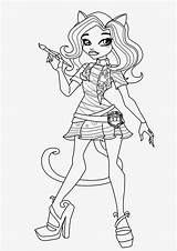 Monster High Coloring Pages Printable Kids Print Catrine Demew Coloriage Color Animation Movies Filminspector Book Imprimer Gratuit Pdf Getdrawings Drawing sketch template