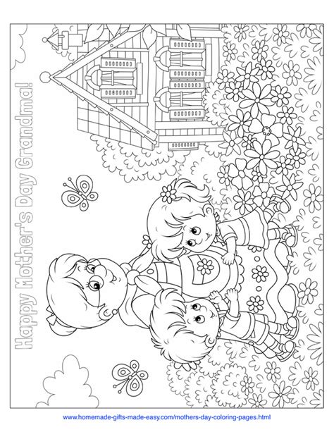mothers day coloring pages  printable pdfs mothers day