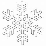 Schneeflocken Schneeflocke Ausmalbilder Schablone Schablonen Ausmalen Weihnachten Schnee Schneekristalle Sterne Weiß sketch template