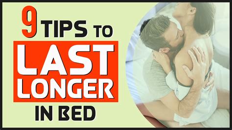 top 9 men health tips to last longer in bed get more sexually active 💪