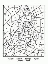Coloring Number Color Pages Kids Printable Halloween Worksheets Math Grade Numbers Worksheet Addition Sheets Owl Multiplication Spanish Printables Education Colouring sketch template