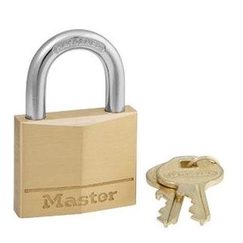 master lock kad  padlock brass body keyed alike