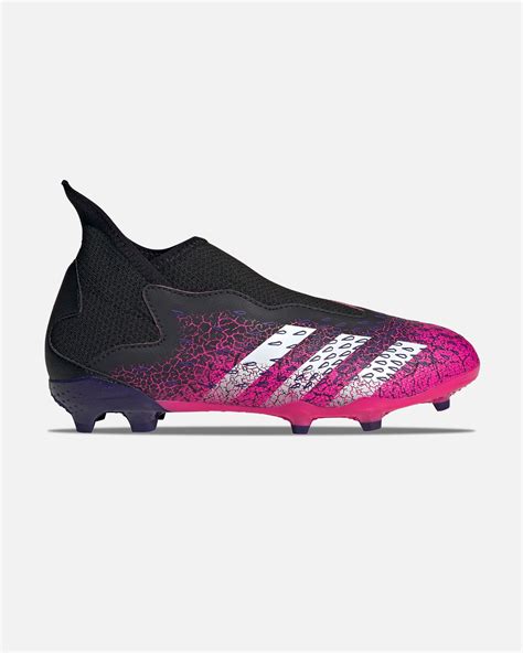 botas de futbol adidas predator freak ll fg nino negro rosa