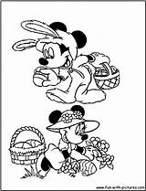 Mickey Easter Mouse sketch template