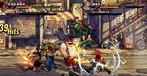 Slideshow Screens Streets Of Rage 4 Introducing Cherry