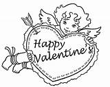 Coloring Valentines Pages Boy Color Getcolorings Printable sketch template