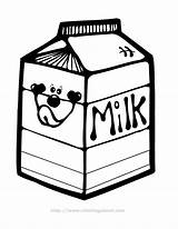 Carton Dairy Drawing Lait Clipartmag 1511 sketch template